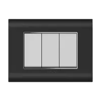 3M GRID FRAME + COVER CURL PLUS MATT. BLACK LEVANA - Curl Plus - 56635