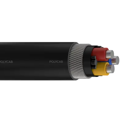Polycab MV IS 7098-II 3C A2XWY/A2XFY 1.9/3.3kV(E)