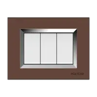 3M GLASS PLATES  LEVANA (CHOCOLATE) - Valencia - 56550