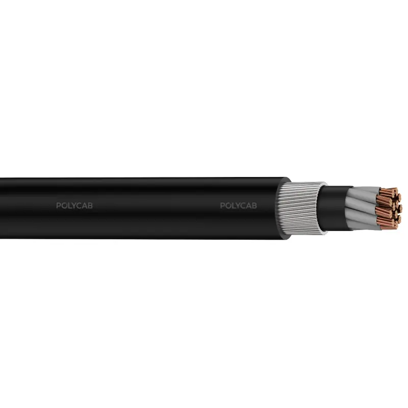 Polycab LV 2.5 Cu IEC 60502-1 0.6/1kV MC SWA Multi core stranded copper conductor,XLPE/EPR/HEPR insulation, Laid up,PVC/Polyethylene/Halogen free Inner covering, Armoured, ,PVC/Polyethylene/Halogen free PVC sheathed LV Cable - Polycab LV 2.5 Cu IEC 60502-1 0.6/1kV MC SWA - 55313