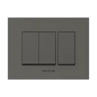 2M GRID FRAME+COVER LEVANA (MAG.GREY) - Caprina - 56472