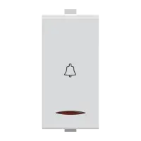 10A BELL PUSH W/IND. 1M LEVANA PRO - Bell Push - 56705