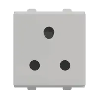 6A 3-Pin Socket Outlet ( without Shutter ) 2M - 3 Pin Socket - 56324