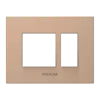 4M  Grid Frame+Cover Etira (Rose Gold) - Colour Plate - Stylaz - 56219