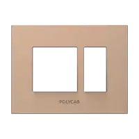 12M  Grid Frame+Cover Etira (Rose Gold) - Colour Plate - Stylaz - 56223