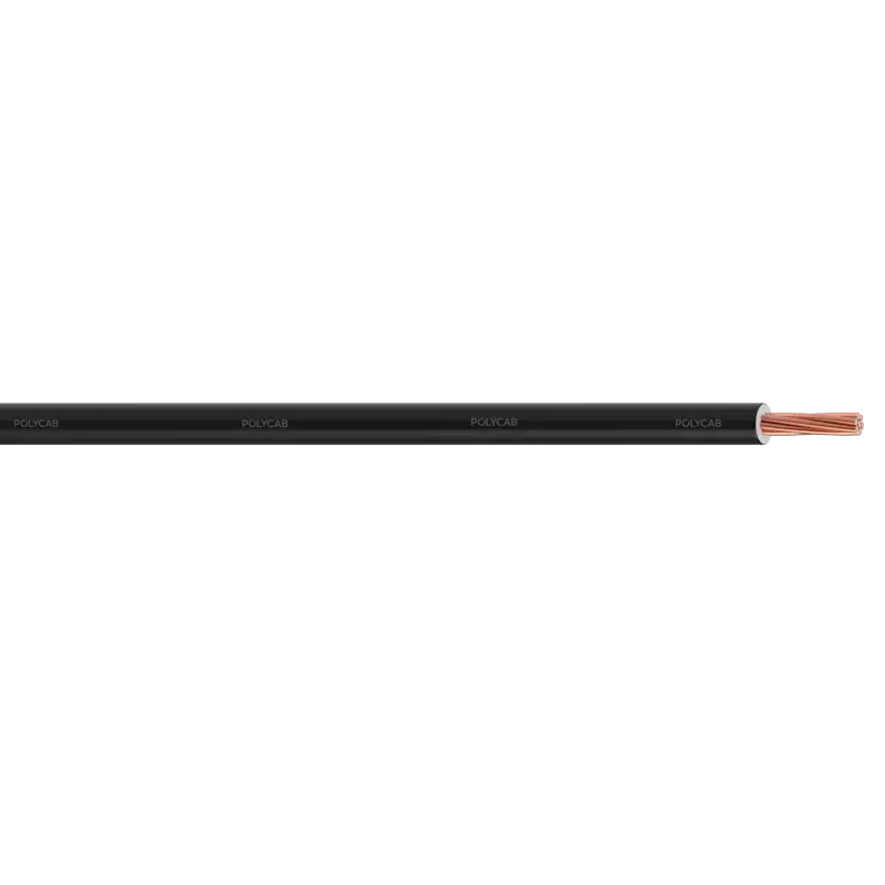 Polycab 01Y-R SC 1100V AC IS 694 Annealed stranded bare copper conductor , FR PVC insulated 1100V cable - Polycab 01Y-R SC 1100V AC IS 694 - 55628