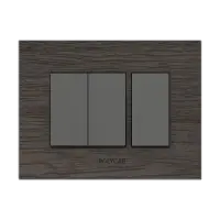 4M GRID FRAME+COVER LEVANA (AFRICAN WENGE) - Caprina - 56489