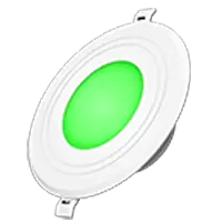 A sleek and powerful solution to brighten your space.Featuring a durable polycarbonate housing and high-luminosity LED chips, Slimglo is designed for efficiency in low-ceiling environments. It seamlessly integrates into concealed junction boxes. - Slim Glo LED JB Downlight - 54141