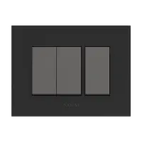 6M GRID FRAME+COVER LEVANA (BLACK) - Caprina - 56494