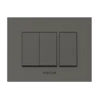 8M HOR. GRID FRAME+COVER LEVANA (MAG.GREY) - Caprina - 56500