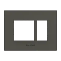 16M  Grid Frame+Cover Etira (Mag. Grey) - Colour Plate - Stylaz - 56234