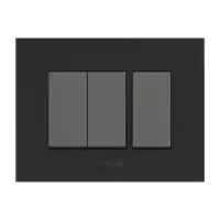 12M GRID FRAME+COVER LEVANA (BLACK) - Caprina - 56508