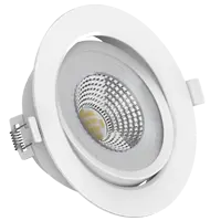 Elevate Your Decor with Adjustable Spotlights in Various Wattages - Pearl LED Swivel Spot - 57989