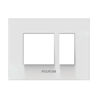 12M  Grid Frame+Cover Etira (White) - Standard Plate - Stylaz - 56192