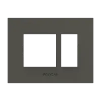12M  Grid Frame+Cover Etira (Mag. Grey) - Colour Plate - Stylaz - 56233