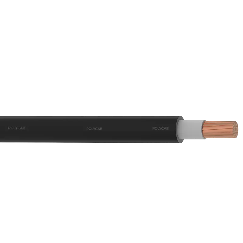 Polycab LV Cu IEC 60502-1 0.6/1kV SC UA Single core stranded copper conductor,XLPE/EPR/HEPR insulation, unarmoured,PVC/Polyethylene/Halogen free Outer sheathed LV Cable - Polycab LV Cu IEC 60502-1 0.6/1kV SC UA - 55253