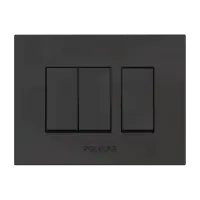 8M  Grid Frame+Cover Etira (Dark Black) - Standard Plate - Stylaz - 56200