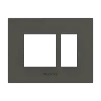 2M  Grid Frame+Cover Etira (Mag. Grey) - Colour Plate - Stylaz - 56227
