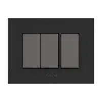 4M GRID FRAME+COVER LEVANA (BLACK) - Caprina - 56487