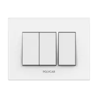 6M WHITE GRID FRAME + COVER LEVANA - Caprina - 56498