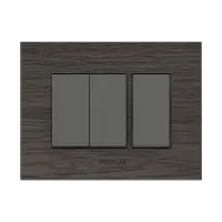 2M GRID FRAME+COVER LEVANA (AFRICAN WENGE) - Caprina - 56475