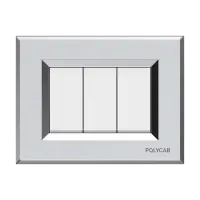1M GLASS PLATES BEVELED LEVANA(SILVER FROSTED MIRROR) - Valencia - 56583