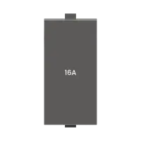 16A 1-WAY SWITCH 1M LEVANA (MAG.GREY) - 1 Way Switch - 56681