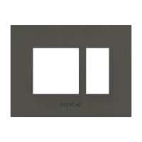 8M  Grid Frame+Cover Etira (Mag. Grey) - Colour Plate - Stylaz - 56231