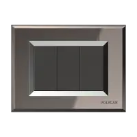 2M GLASS PLATES BEVELED LEVANA (FROSTED MIRROR) - Valencia - 56585