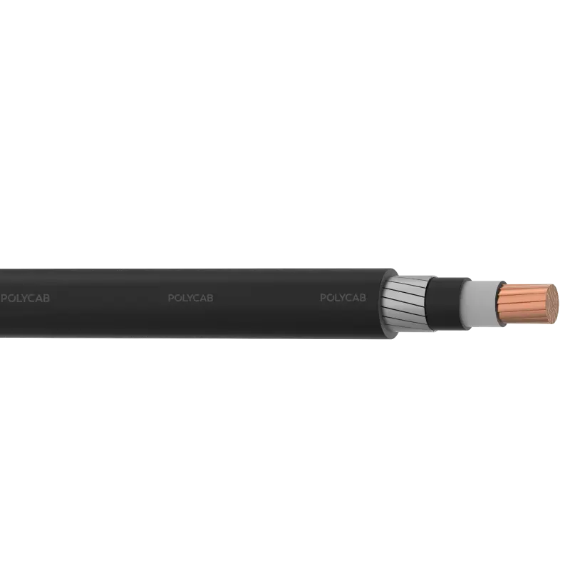 Polycab LV Cu IEC 60502-1 0.6/1kV SC SFA Single core stranded Copper conductor,XLPE/EPR/HEPR insulation, Aluminium strip armoured unarmoured, PVC/Polyethylene/Halogen free Outer sheathed LV Cable - Polycab LV Cu IEC 60502-1 0.6/1kV SC SFA - 55251