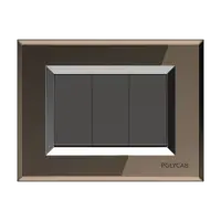 3M GLASS PLATES BEVELED LEVANA (BRONZE MIRROR) - Valencia - 56587