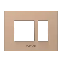1M  Grid Frame+Cover Etira (Rose Gold) - Colour Plate - Stylaz - 56216