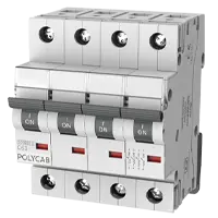 Protection against short-circuits & overloads - 10kA MCB - 55916