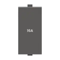 16A 1-WAY SWITCH 1M LEVANA PRO (MAG. GREY) - 1 Way Switch - 56708
