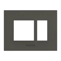 4M  Grid Frame+Cover Etira (Mag. Grey) - Colour Plate - Stylaz - 56229