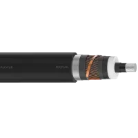 Compacted/stranded
Milliken Aluminium conductor,Semiconducting taped,Semiconducting extruded,Crosslinked polyethylene insulated,Semiconducting extruded, waterblocking taped,Copper wire screened, helically applied copper foiled tape, semiconducting water blocking tape, Extruded metallic lead Inner sheath & Overall HDPE outer sheathed 66 kV EHV Cable - Polycab EHV AL CS+PB 66kV - 55373
