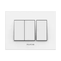 1M WHITE GRID FRAME + COVER LEVANA - Caprina - 56469