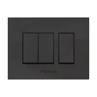 6M  Grid Frame+Cover Etira (Dark Black) - Standard Plate - Stylaz - 56199