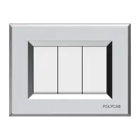 2M GLASS PLATES LEVANA (SILVER) - Valencia - 56542