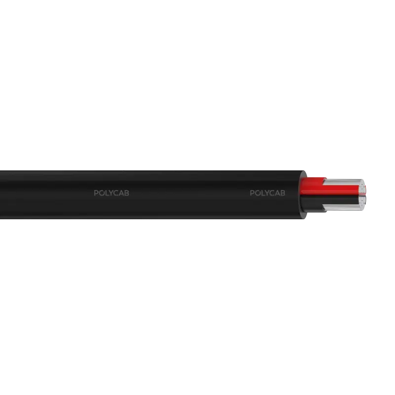 Polycab LV AL IEC 60502-1 0.6/1kV MC-2 UA Multi core stranded AL conductor, XLPE/EPR/HEPR insulation, Laid up, Inner covering, Armoured, PVC/Polyethylene/Halogen free Outer sheathed LV Cable - Polycab LV AL IEC 60502-1 0.6/1kV MC-2 UA - 55259