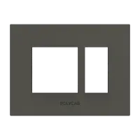 1M  Grid Frame+Cover Etira (Mag. Grey) - Colour Plate - Stylaz - 56226