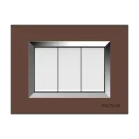 6M GLASS PLATES  LEVANA (CHOCOLATE) - Valencia - 56560
