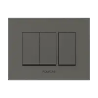 4M GRID FRAME+COVER LEVANA (MAG.GREY) - Caprina - 56486