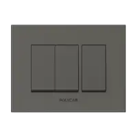 3M GRID FRAME+COVER LEVANA (MAG.GREY) - Caprina - 56479