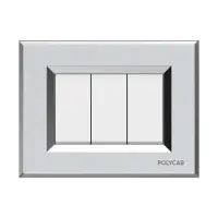 8M GLASS PLATES LEVANA (SILVER) - Valencia - 56562